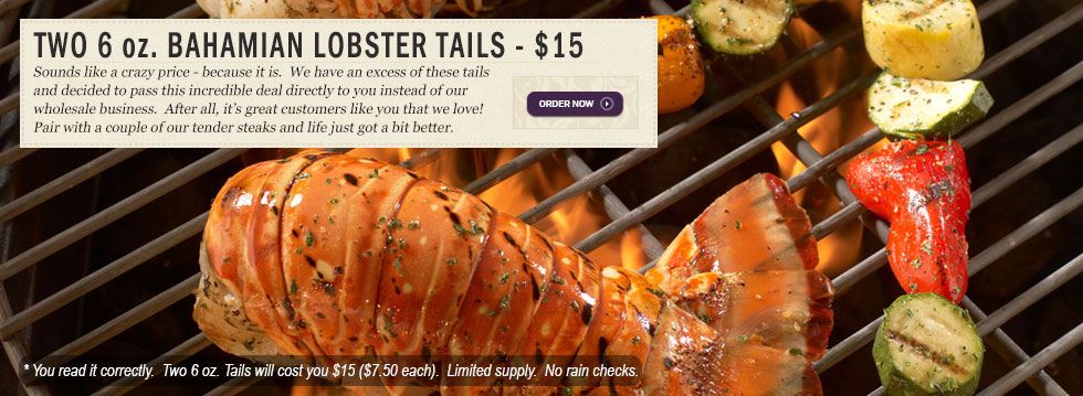 Great deal on lobster tail